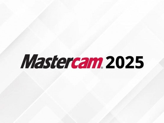 Logo des CAD/CAM-Programms Mastercam, das für die präzise Fertigung und Programmierung von Maschinensteuerungen verwendet wird. Die Nutzung des Logos erfolgt mit Erlaubnis.
